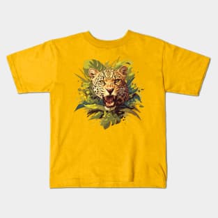 leopard Kids T-Shirt